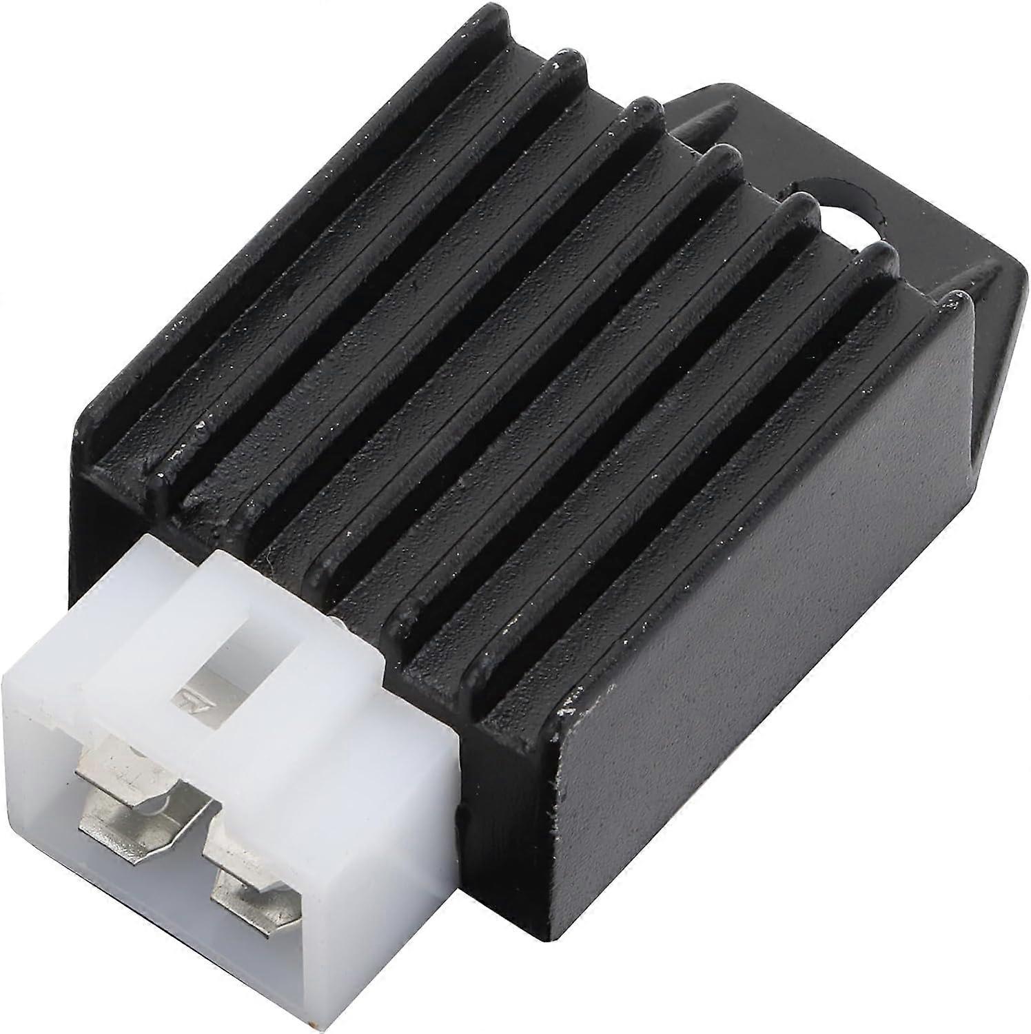 12V 4 Pin Voltage Regulator Rectifier Replacement for 50cc 70cc 90cc 110cc 125cc 4 Wheeler Moped ATV Scooter Go Kart Quad Dune Buggy