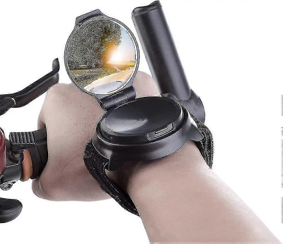 Bracelet Bike Mirror Rear View Mirror, 360 Rotating Mirror Rear View Mirror