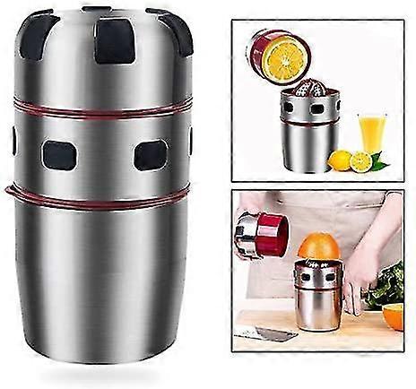 Stainless Steel Manual Juicer, Juicer And Lemon Squeezer, Home Use Manual Juicer