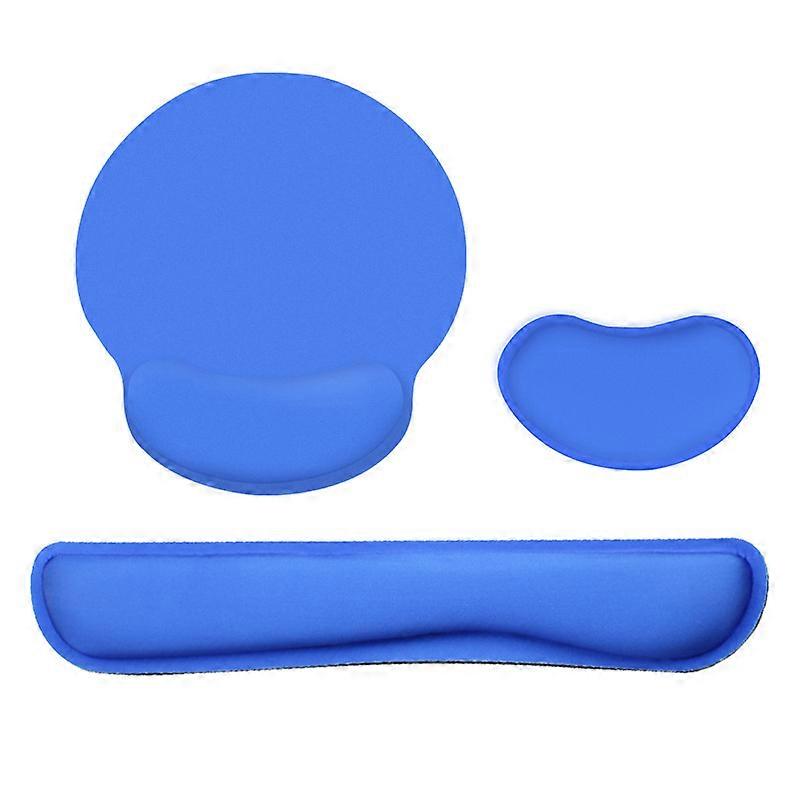 Mouse pad 3Pcs Memory foam ergonomic wrist rest mouse pad