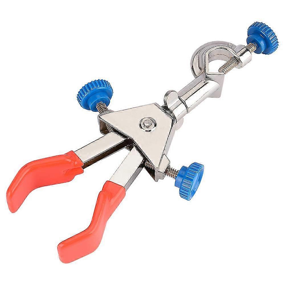 2-polige Dual Adjust Swivel Clamp, Stevige 2-polige Double Adjust Multipurpose 360 graden draaibare rubberen gecoate klem - q37/YY