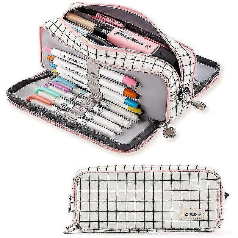 Large Pencil Case, Durable Pen Pouch With Big Capacity, Minimalist