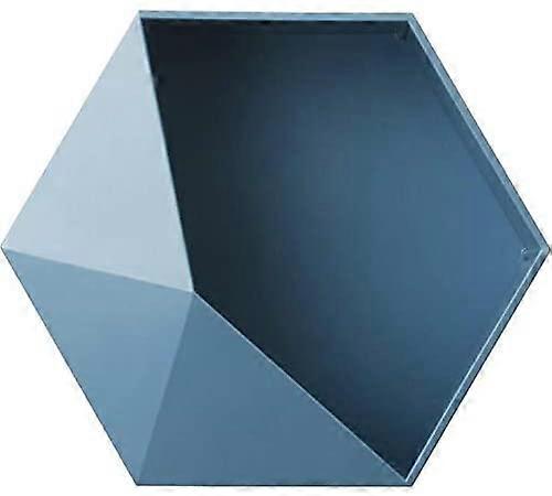 Hexagonal Geometric Wall Shelf Multifunctional Floating Storage Shelf Creativity Display Wall