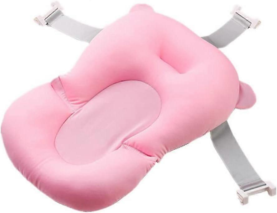 Baby Bath Cushion New-Born Bath Baignoire Cushion Multi-fonction Baby Seat Padff infant Floating Bather Bathtub Pad 1pc Pink