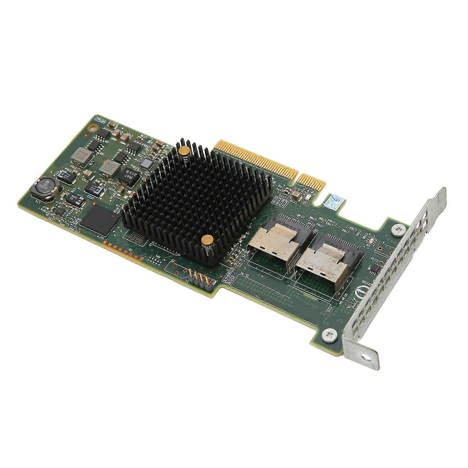 PCI Express 3.0 SAS SATA HBA Hochgeschwindigkeits-HBA-Karte mit 6 Gbit/s, 8-Port-Fibre-Channel-Adapter-Schnittstellen-Controller-Karte