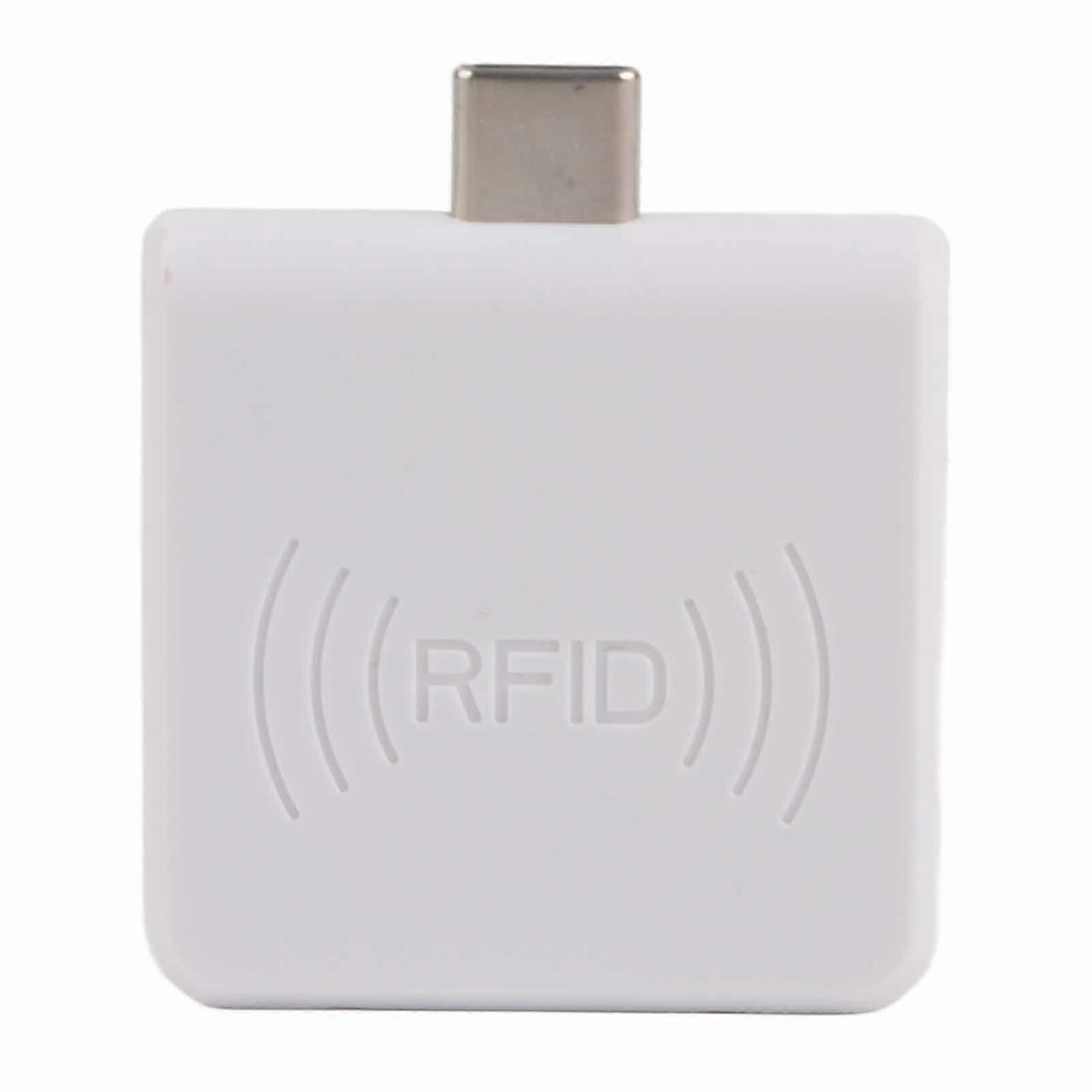 NOn Contact Card Reader High Frequency ID Mobile Phone Smart Mini Card Reader Mini Type C White