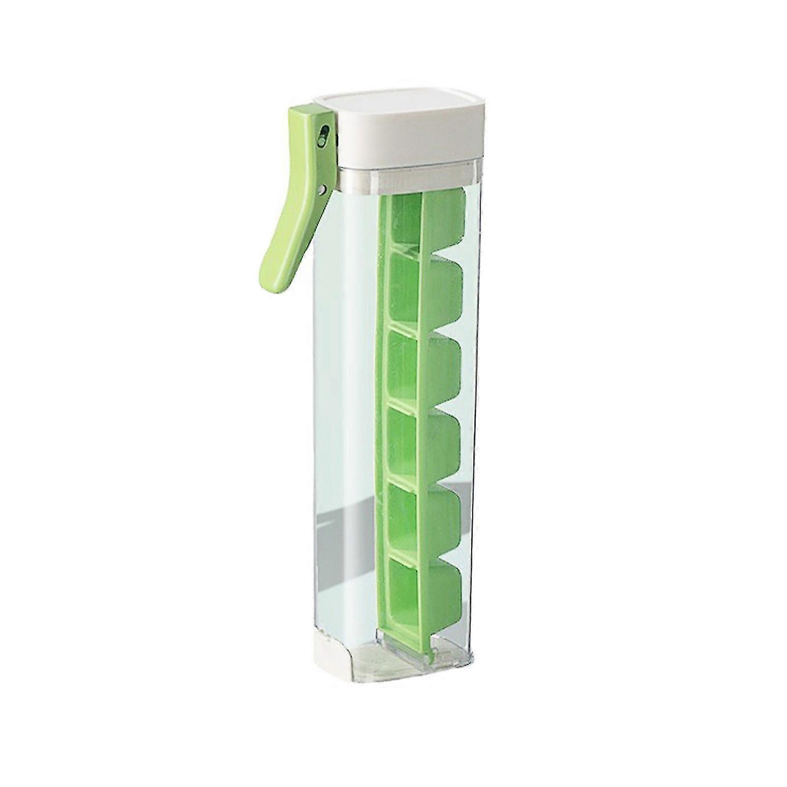 Ice Trays for Freezer 6 Compartment Press Type Ice Cube Molds Square Anti-Spill,100% New