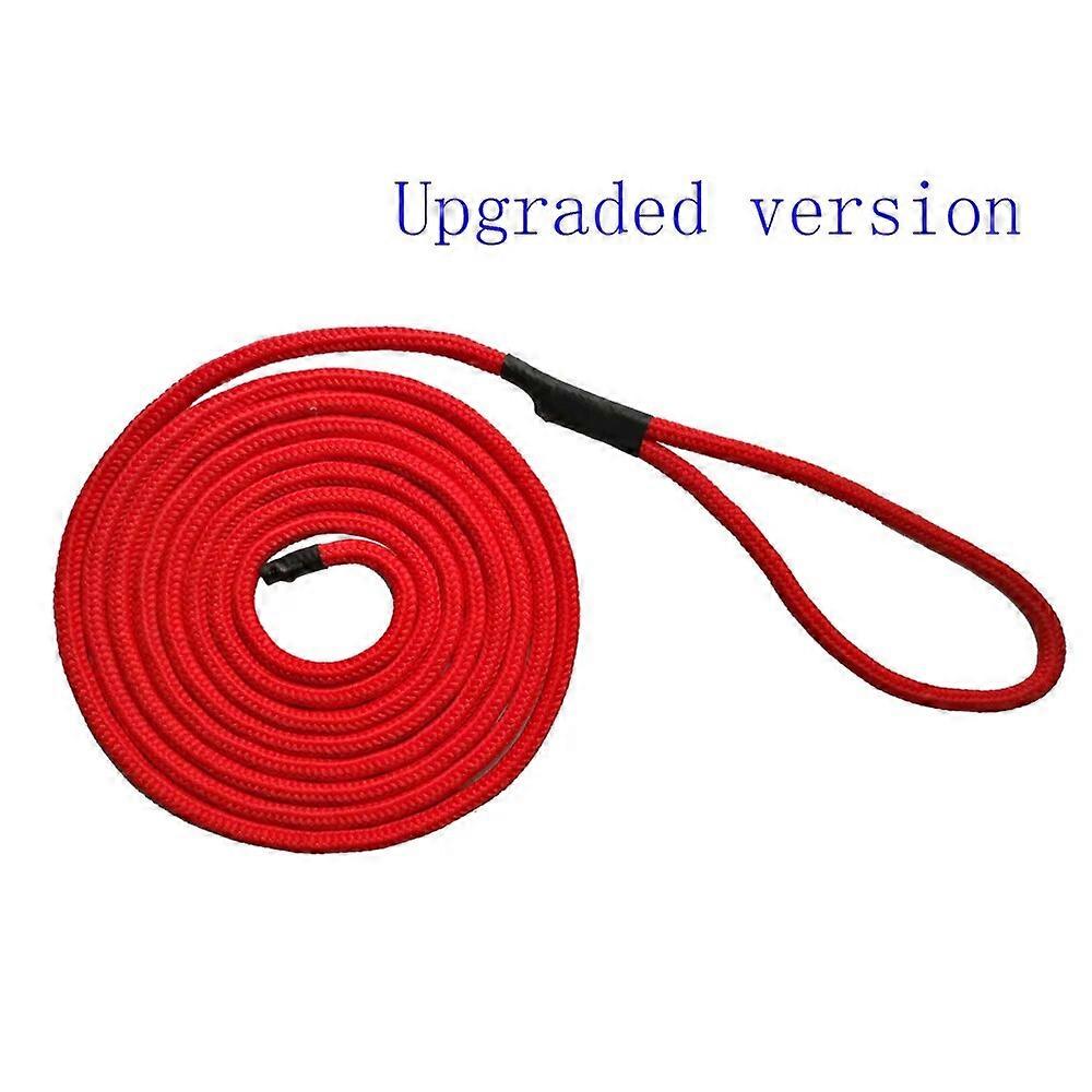 15FT Nylon Double Braid Dockline Mooring Rope Double Braided Dock Line Halyard Line for Sailboats Sailing Rigging Flag Flying