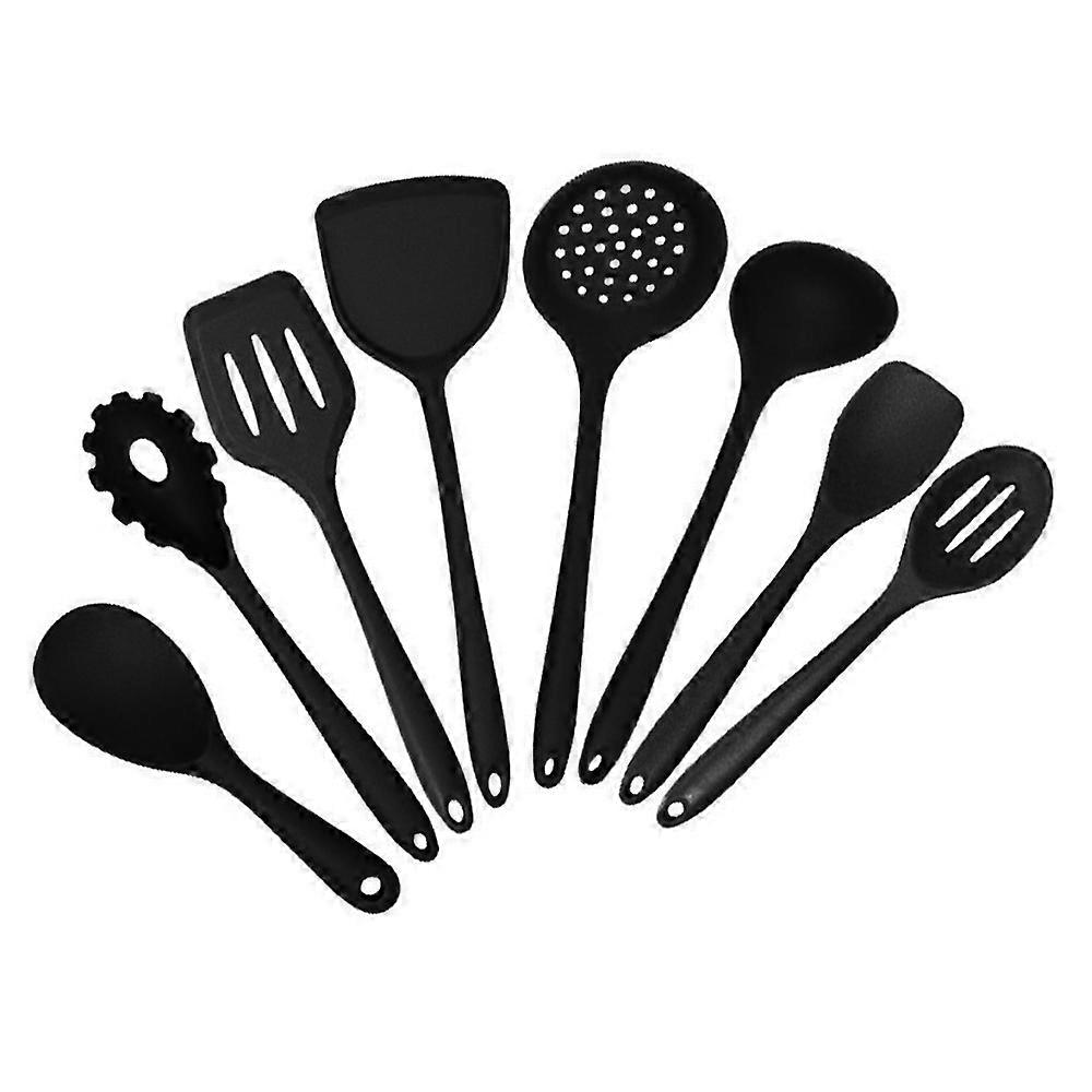 Silicone Spatula Kitchen Set - Regular 8 Piece Set