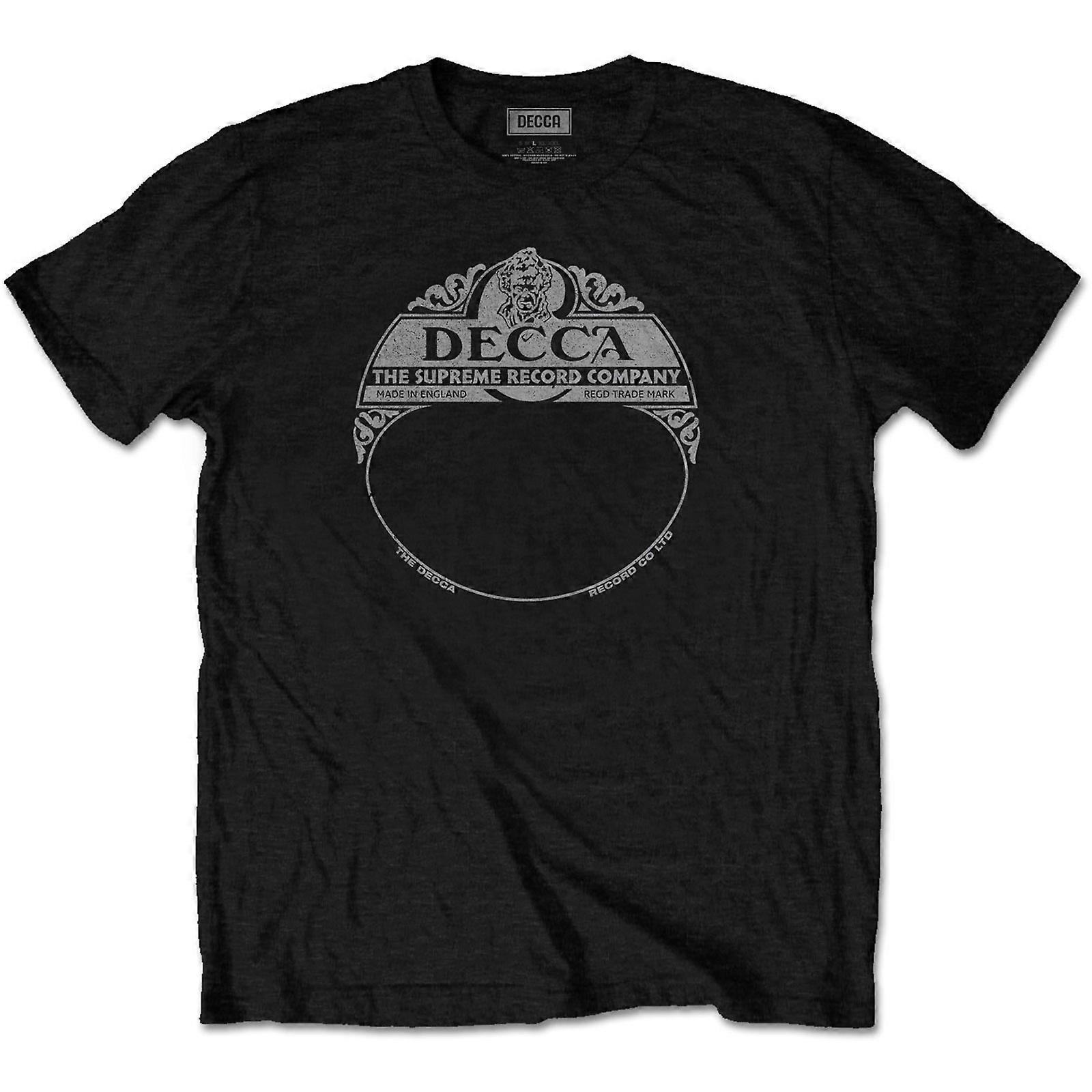 Decca Records Supreme Label Official Tee T-Shirt Mens | Fruugo US