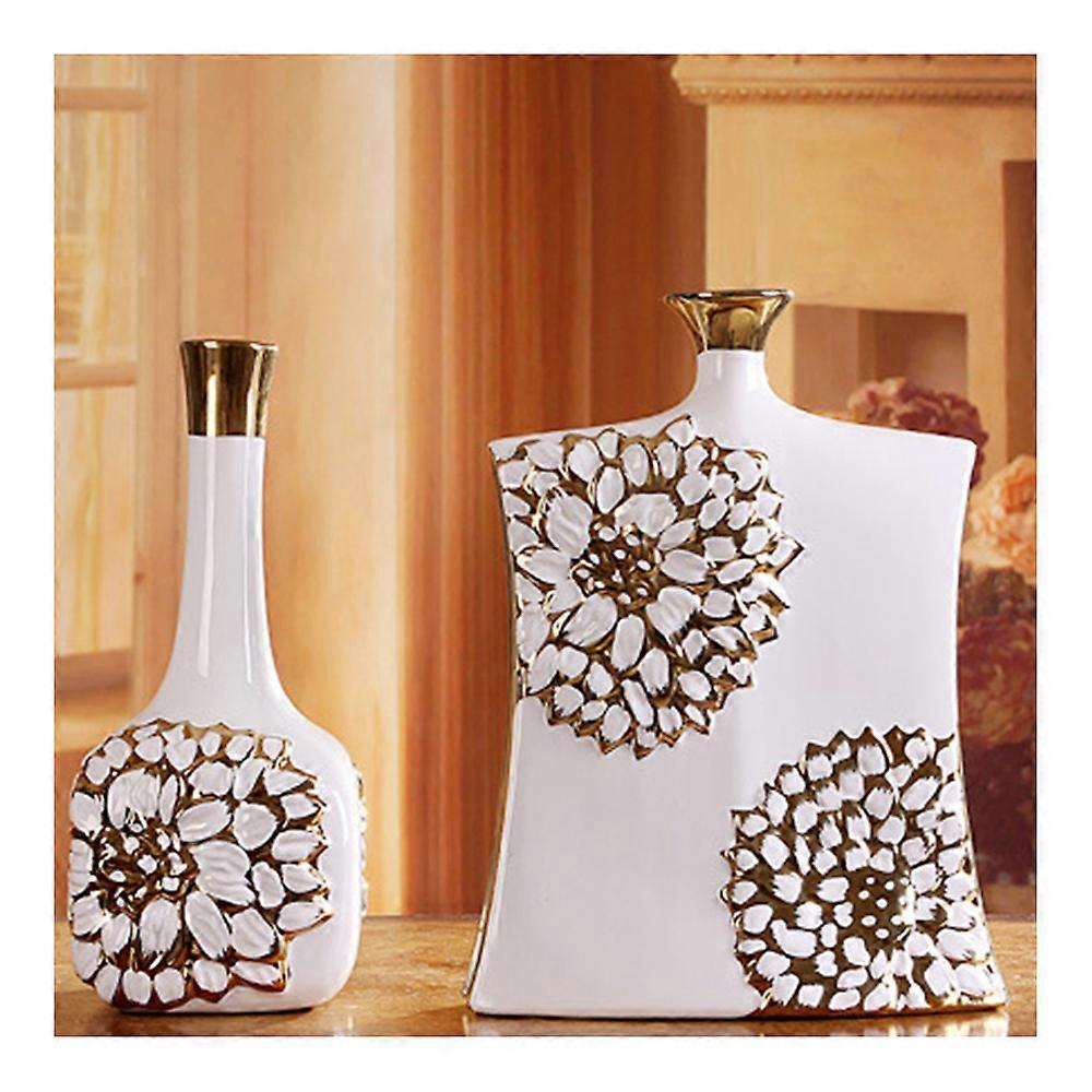 Home Table Decoration Resin White Vase Wedding
