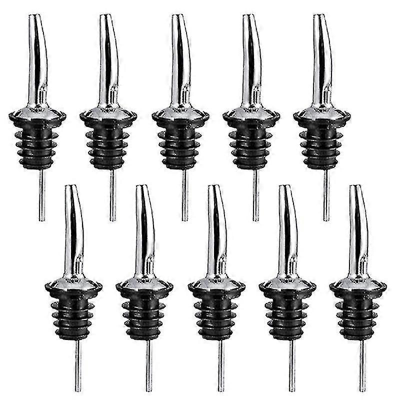 10 قطع من الفولاذ المقاوم للصدأ زجاجة نبيذ أبيض تدفق عكسي دفن صنبور سدادة shytmv