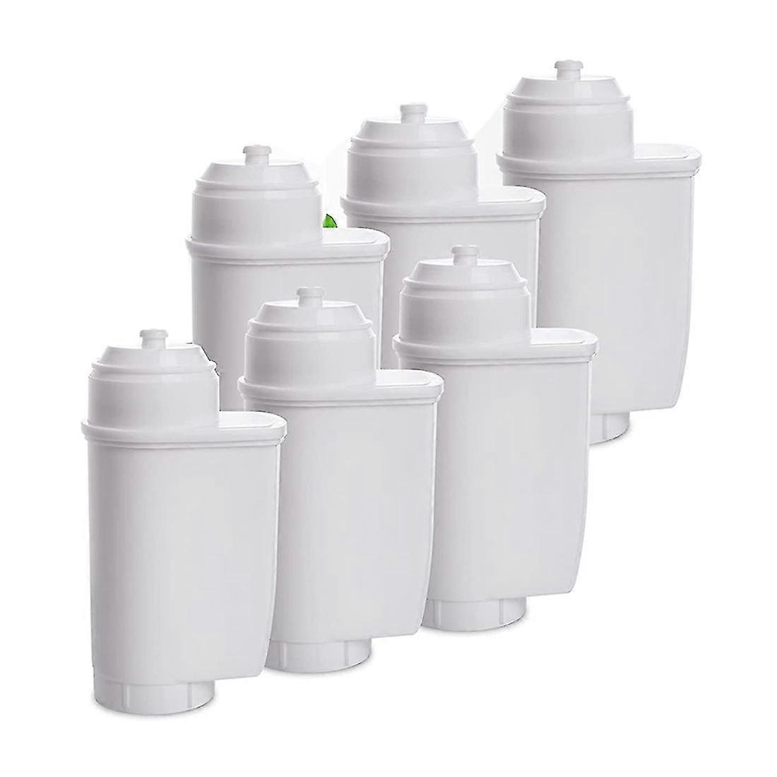 6pcs מסנן מי קפה מתאים תואם Eq סדרה, tz70003, tcz7003, tcz7033, intenza תואם, מסנן מים + dgi