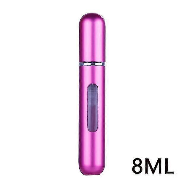 5 ml / 8 ml Portable Travel Mini Container Aluminium Refillable Perfume Spray Bottle Vide Cosmetic Storage Bottles