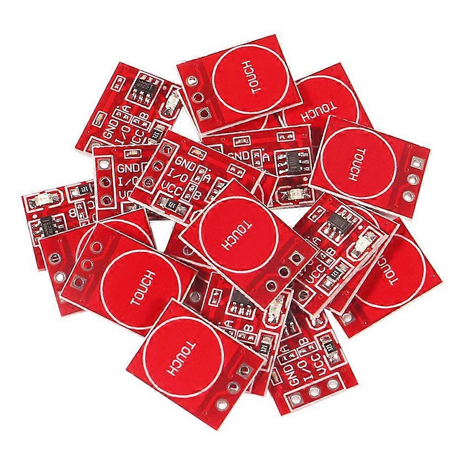 20/50/100PCS TTP223 Kapazitives Touch-Switch-Button-Sensor-Modul Selbstsichernd für Arduino