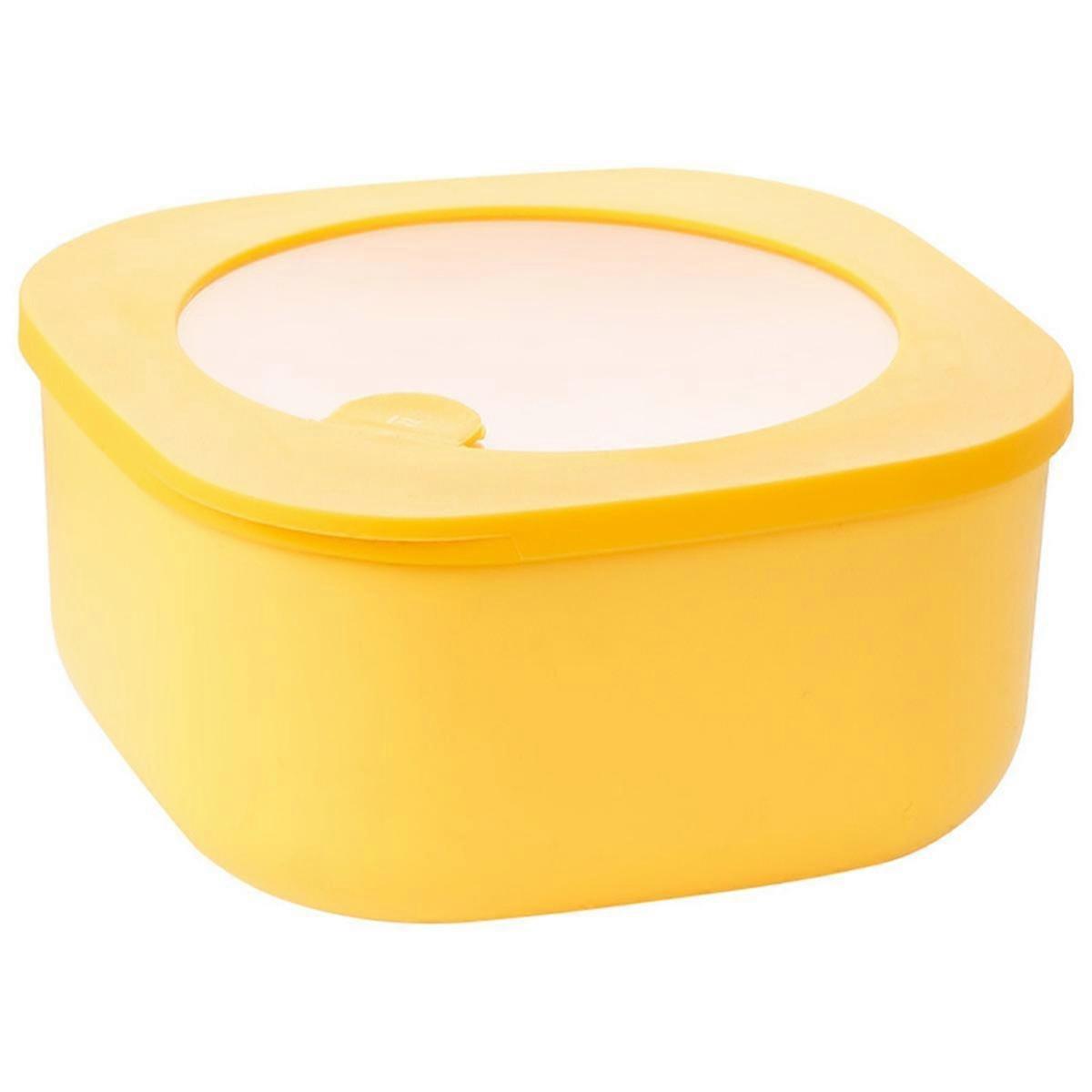 Lunch Box Refrigeratable Microwave Fresh-Keeping Box Visible Food Lunch Box Sealed Bowl Lunch Box B