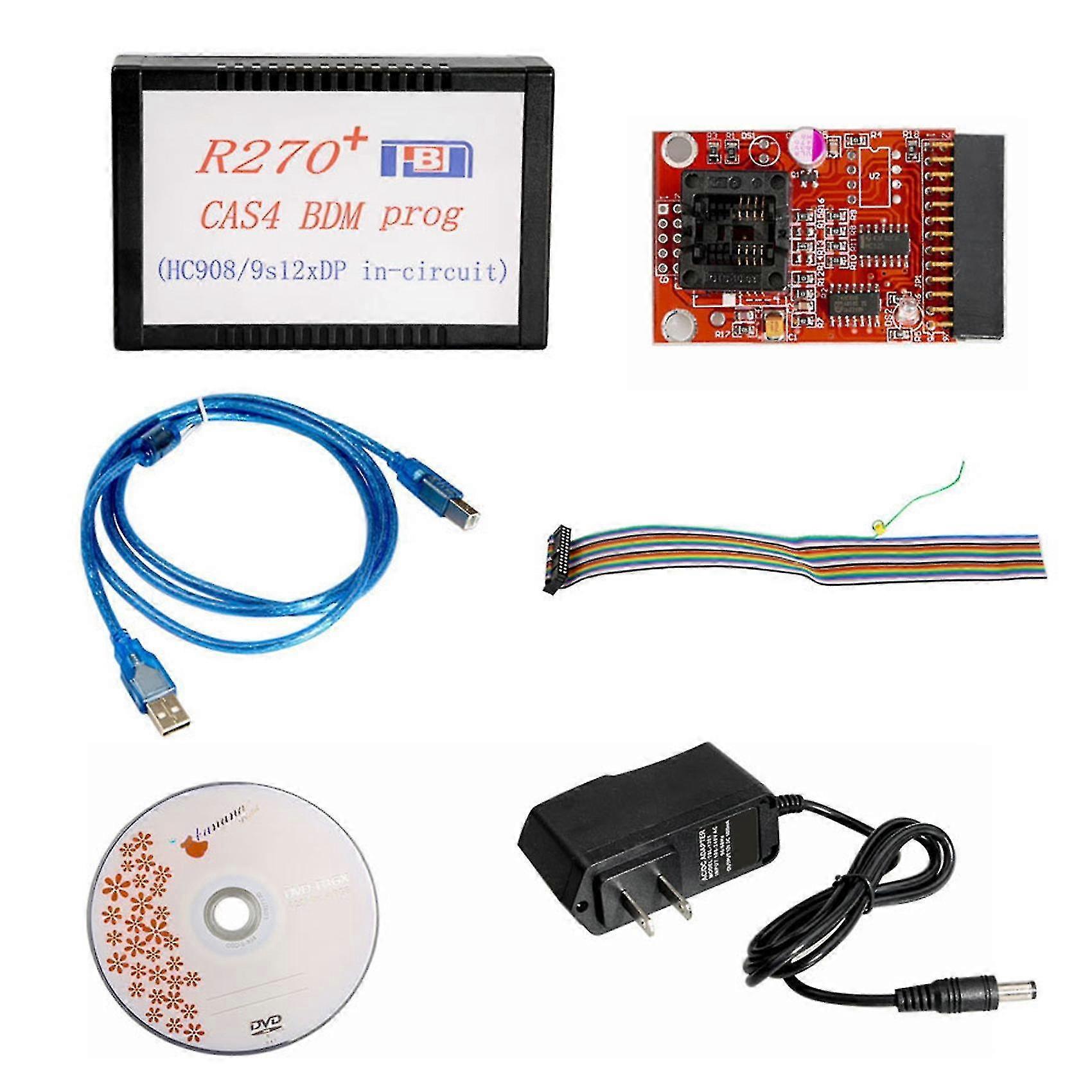 R270 + V1.20 Programmeur pour Cas4 R270 Programmeur clé Auto Key Programmer V1.20 Cas4 Key Prog