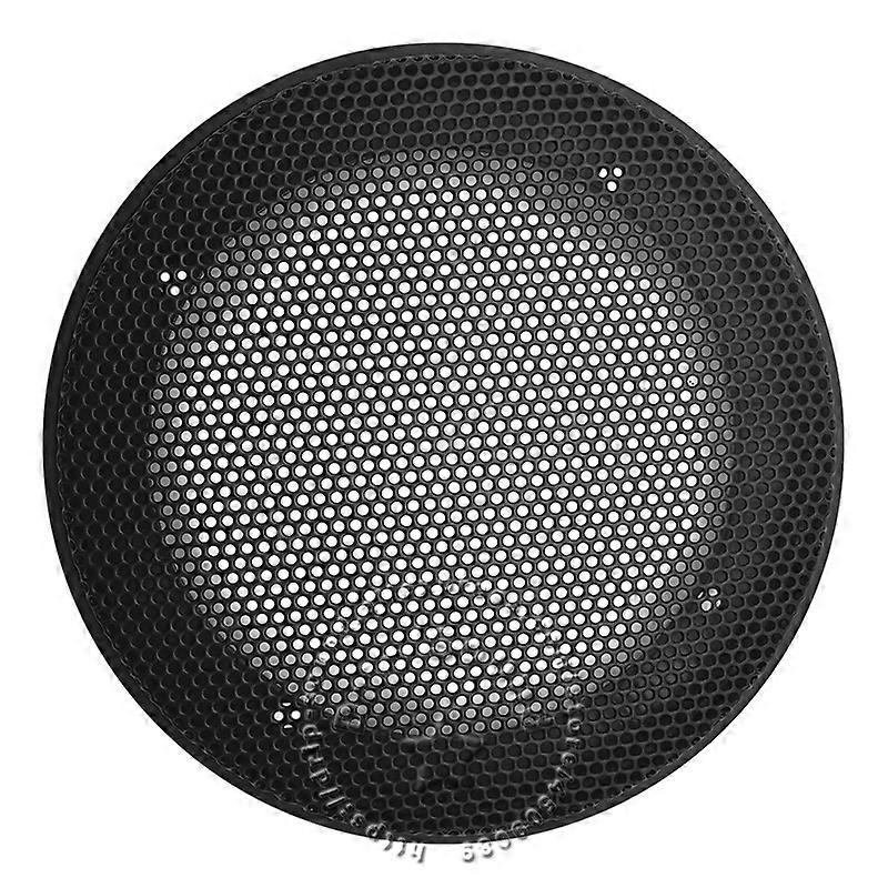 For 3 Inch Speaker Grill Cover 3" Hige-grade Car Audio Decorative Circle Metal Mesh Grille Protection Net 106mm #Black