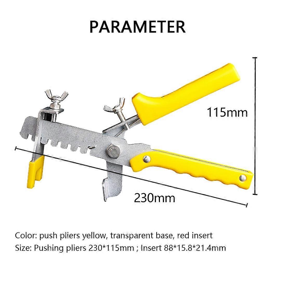 Tile Leveling Plier Adjustable Tile Nipper Ceramic Tile Push Tight PliersTile Leveling Tool Pliers Floor Tiles