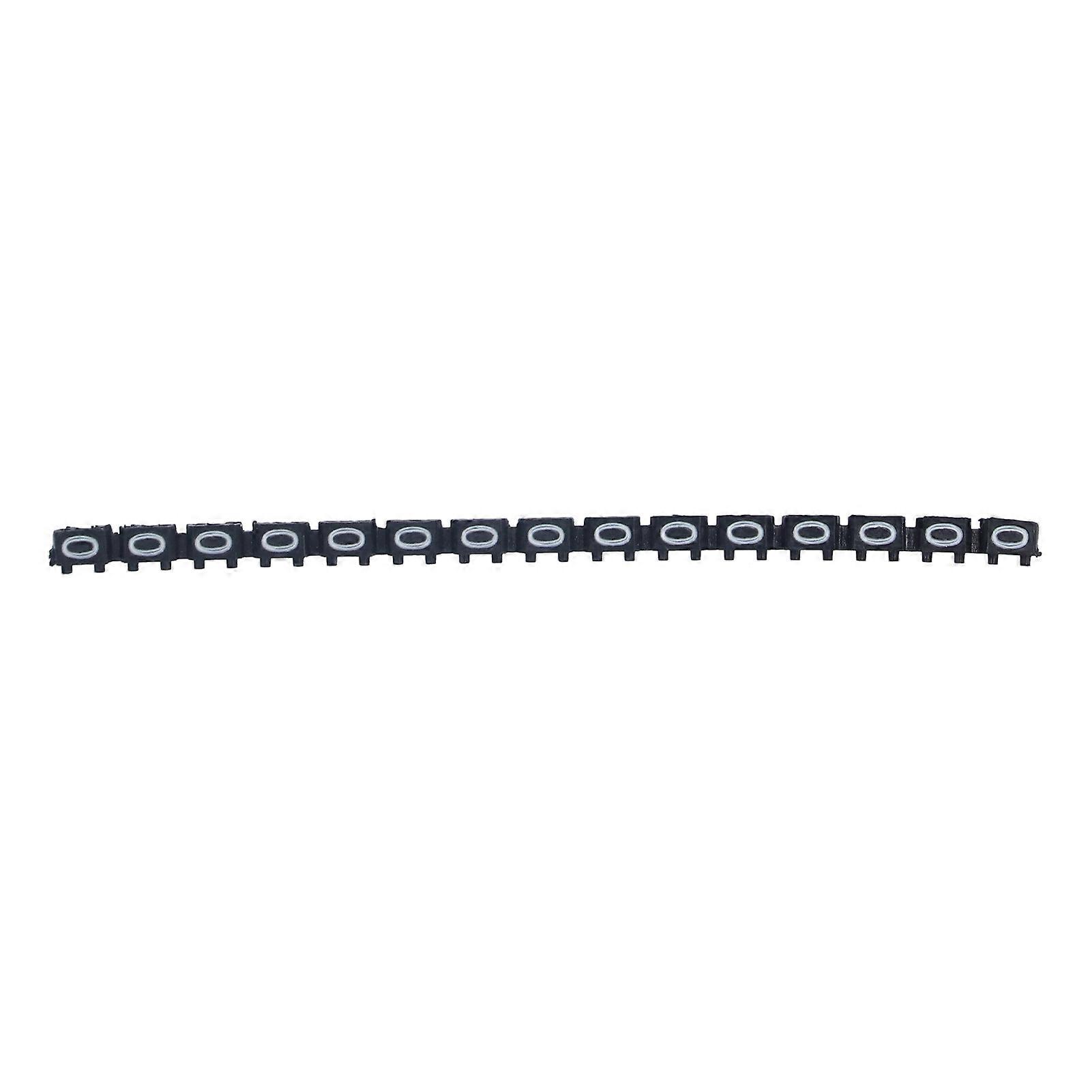 Wire Marker Tube Waterproof Cable Identification Clip On Colorful 0-9 Number Label