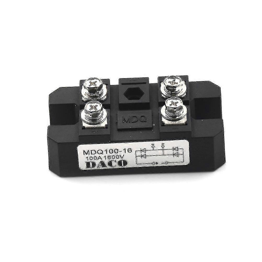 Mdq 100a Amp 1600v Volt Single 1 Phase Diode Metal Case Bridge Rectifier Ts Hfmqv