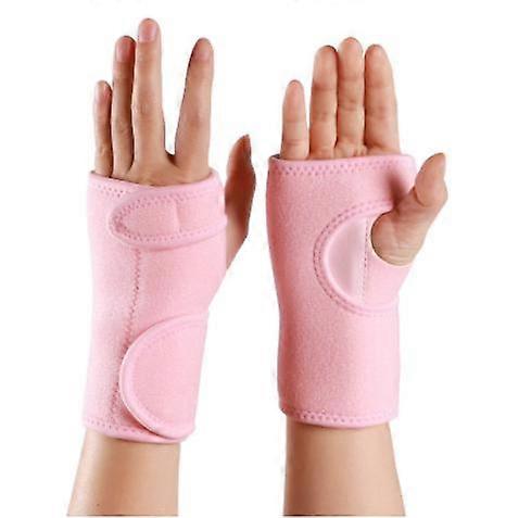 1ペア手根管手首ブレース、スポーツフィットネス関節炎腱炎用に手首スプリントブレース弾性調整可能