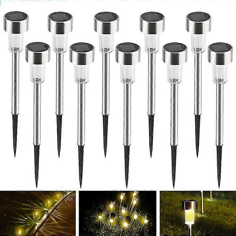 Buitenterras Led Gazon lampen Warm Wit10pcs