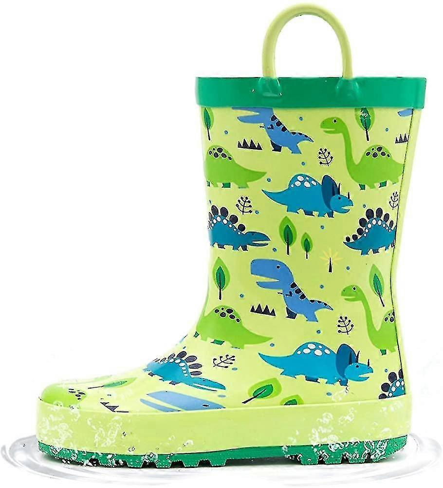 Adorable Printed Waterproof Rubber Rain Boots For Toddler And Kids
