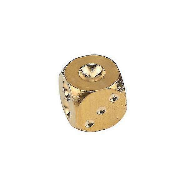 لعبة ماجونغ أرجوحة معدنية مصنوعة يدويًا من النحاس الخالص مقاس 2 سم، لعبة ماشية بمقبض صغير، هدية رائعة