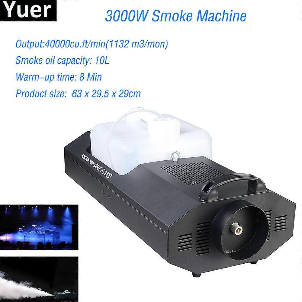 3000W Smoke Machine Stage Fog Machine For Remote And Wire Control And DMX512 Control Party DJ Disco Stage Lighting Equipment