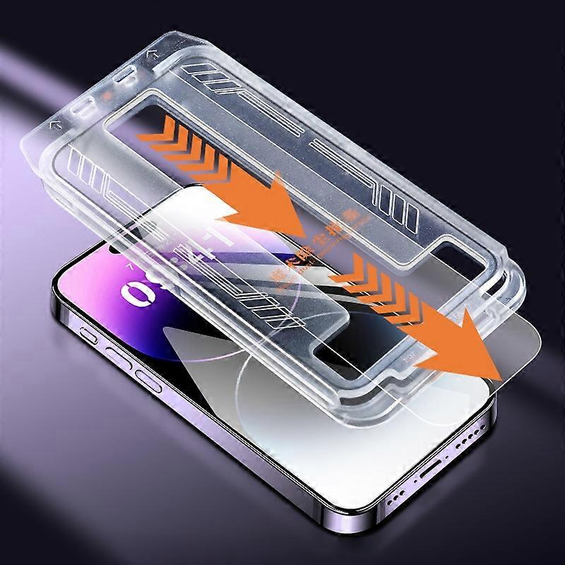 For iPhone 14 Pro Max Screen Protector Full Coverage Tempered Glass Flim