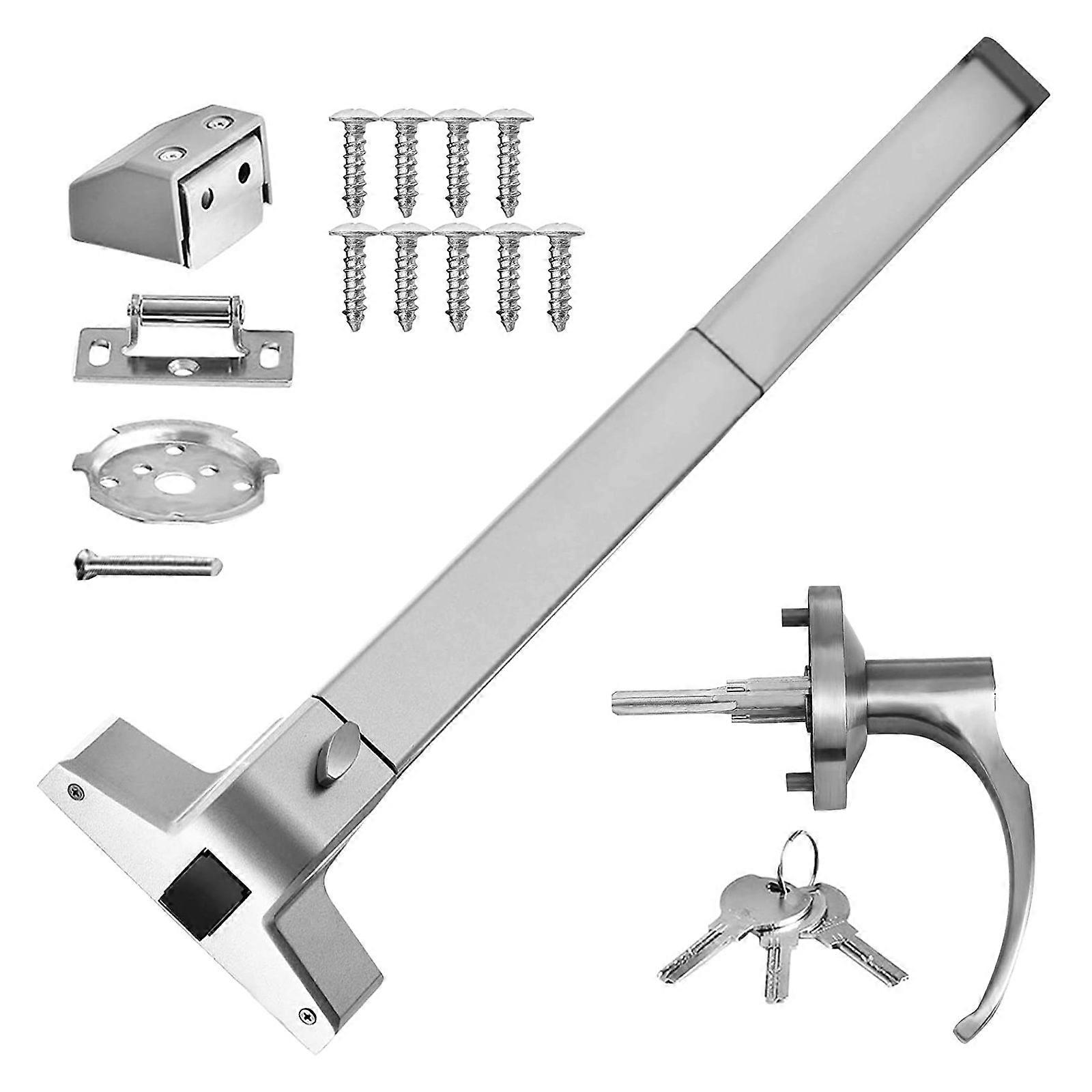 Push-Bar-Panik-Exit-Vorrichtung, mit Außenhebel, kommerzielle Not-Exit-Bar-Panik-Exit-Vorrichtung für Holz-Metall-Tür