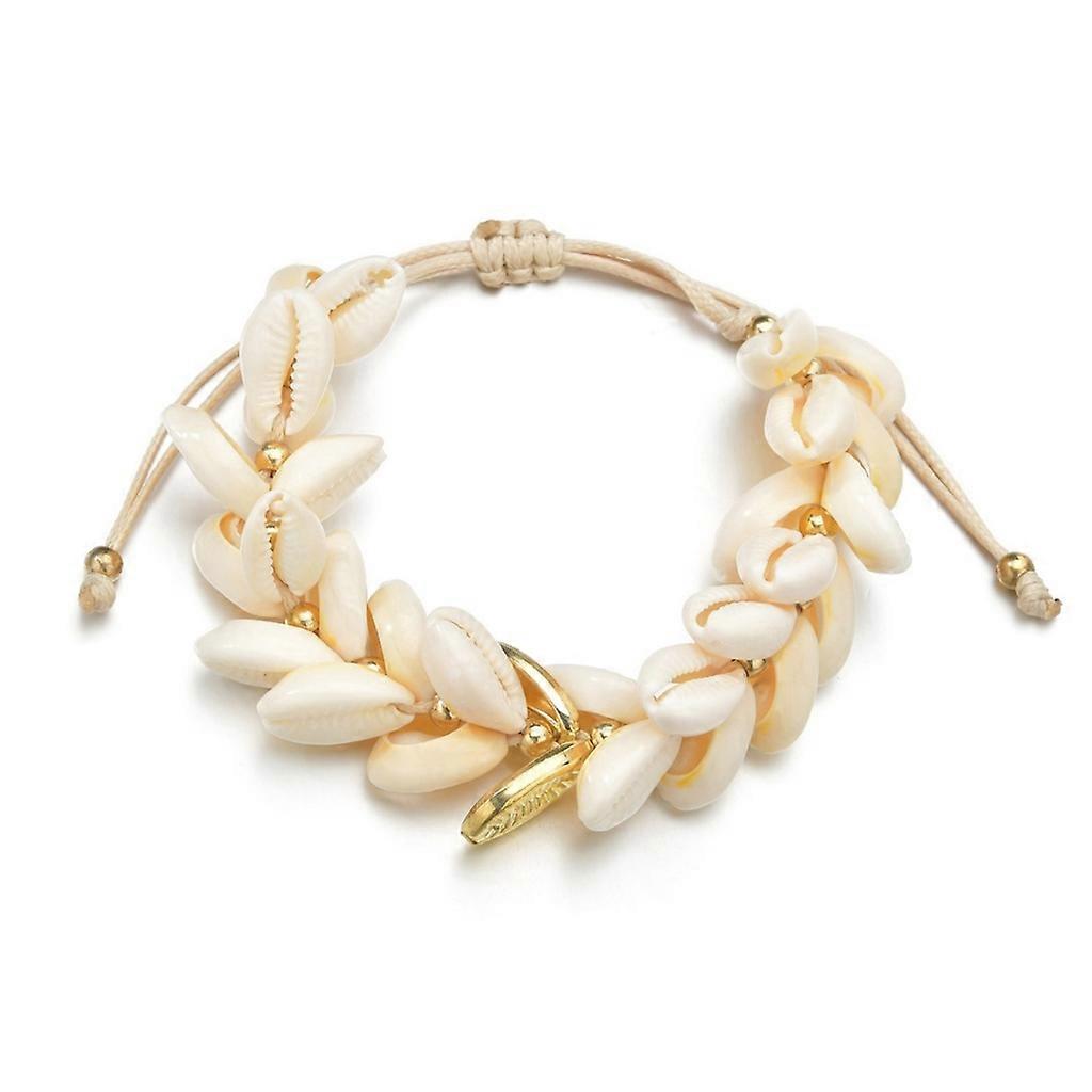 Shell Rope Bracelets Shell Bracelets Summer Shell Wrist Chain Beads Bracelets