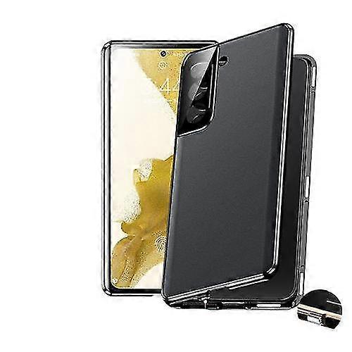 Double Sided Ph Case With Metal Frame And Protector Compatible With S22 S22+ S22 Ultra