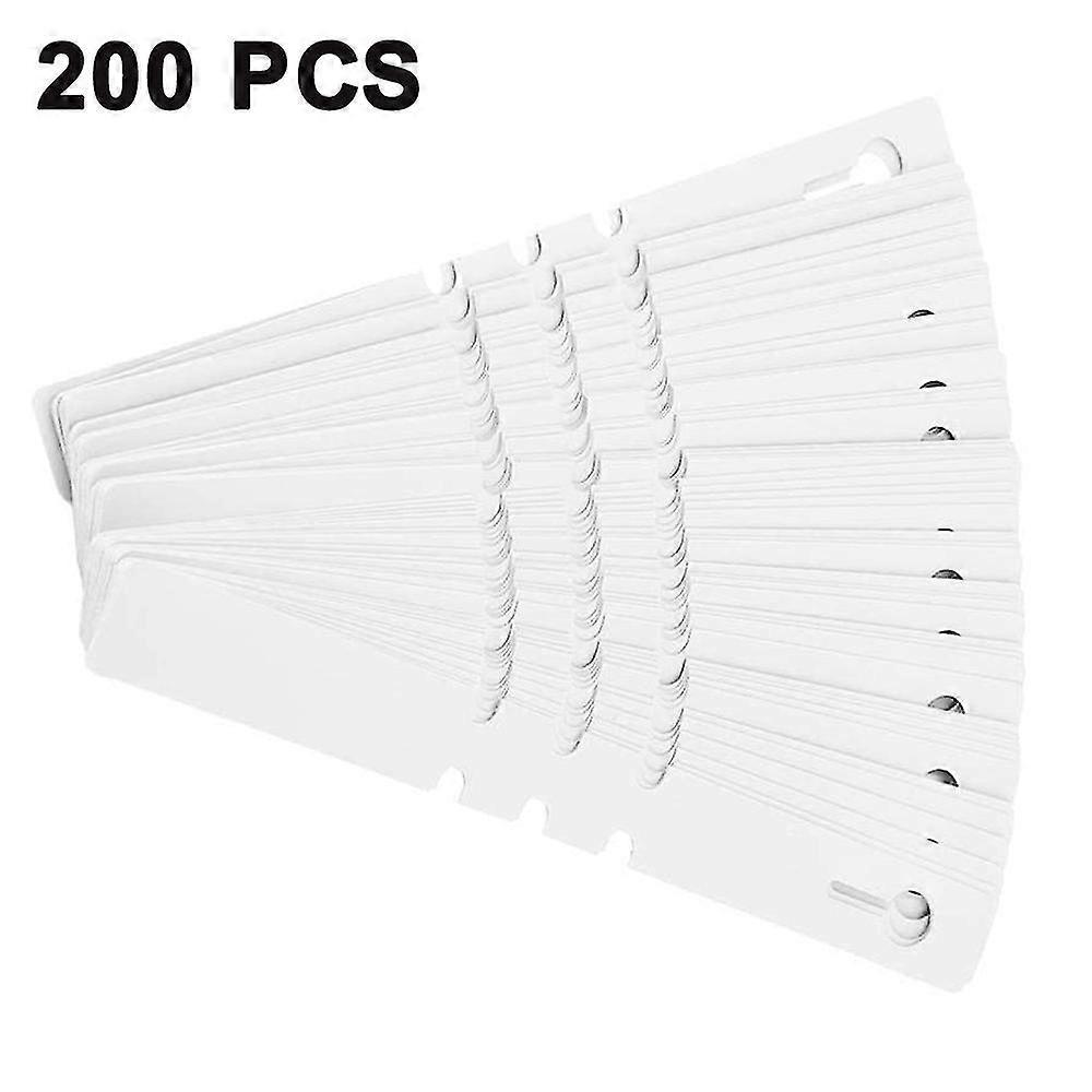200pcs Plant Tree Tags Labels Wrap Around()