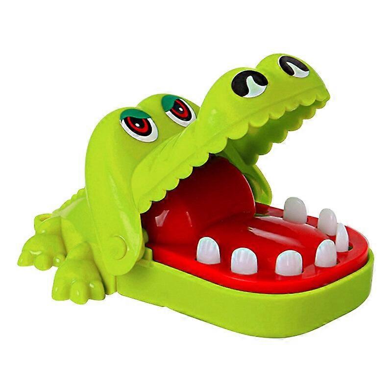 Crocodile Teeth Dentist Game Portable Funny Gags Toy Mini Keychain Children Game Of Luck Pranks Kids Toys