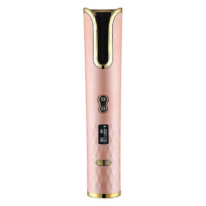 Hair Curlers for Long Hair - Cordless Automatic Hair Curler, Curling Wand with LCD Display, Adjustable Temperature Timer