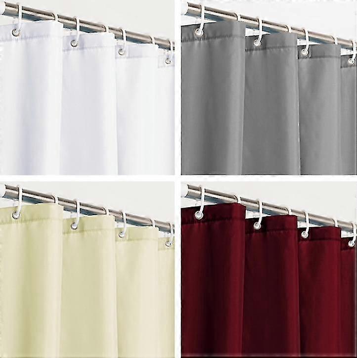 Bathroom Small Shower Curtain Liner, 31 W X 71 H Narrow Size, Clear