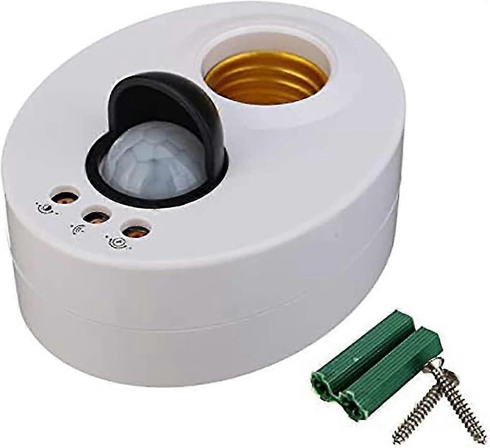 LED Light AC110V-220V E27 IR Auto Sensor PIR Motion Switch Detector