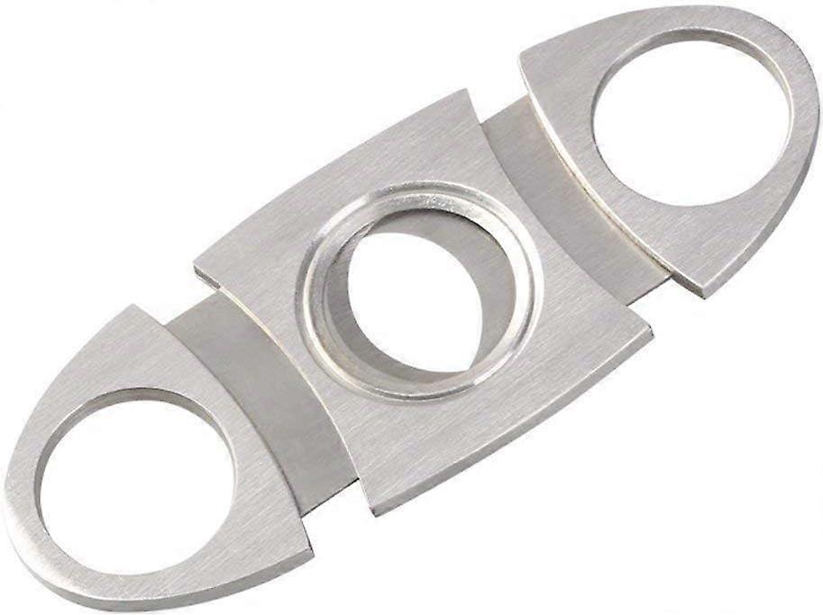 Silber Edelstahl Zigarrenschneider, Zigarrenschneider, Zigarrenschneider, Doppelklingenschere