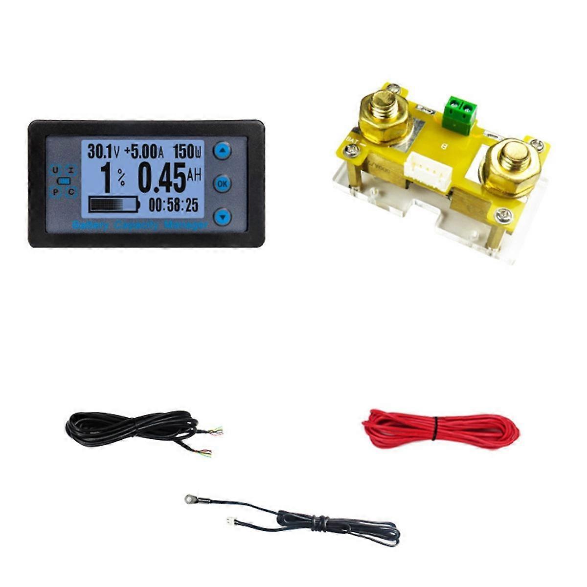 VA9510 Battery Capacity Manager LCD Digitale Tensione Corrente Misuratore di Potenza Capacità Batteria Coulometer 120V 100A