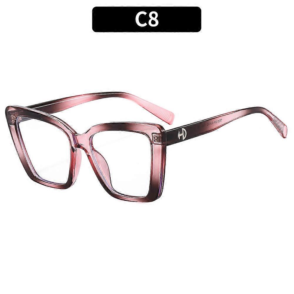 Fashion Anti Blue Light Square Eyewear Blocking Glasses Computer Glasses Flower Frame Women Men Optical Spectacle Eyeglass TR90