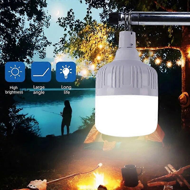 אורות חירום נטענים led נורה חיצונית מנורת אוהל ניידת פנס קמפינג מנגל לגינה מרפסת פטיו