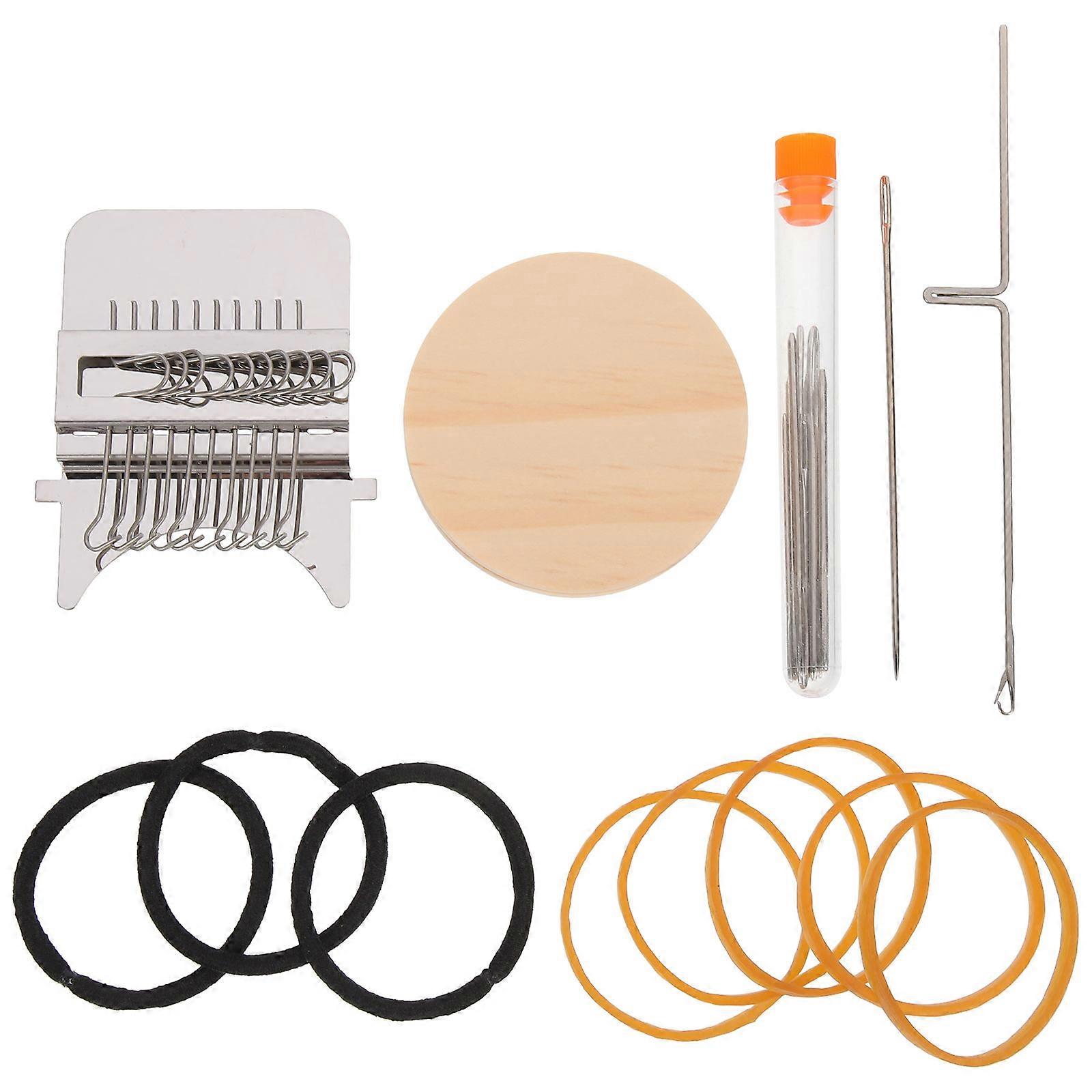 1 Set of Small Weaving Loom Speedweve Darning Loom Type Weave Tool Woven Machine Darning Tool