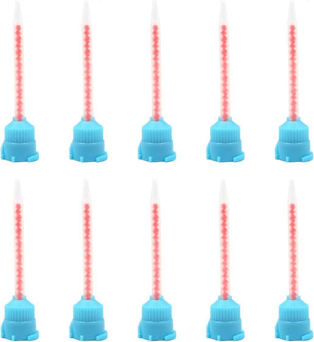 Epoxy Mixing Nozzles, Resin Mixing Gun Nozzles, Static Mixing Nozzle Drop glue mixing applicator 16-section mixing tube (MB3.2-16S 10:1)30pcs