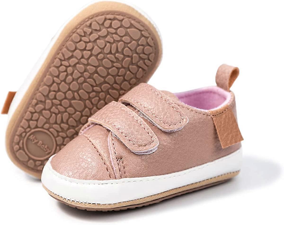 Sneakers Baby Boy Walking Shoes Hard Bottom Baby Boys Girls Pu