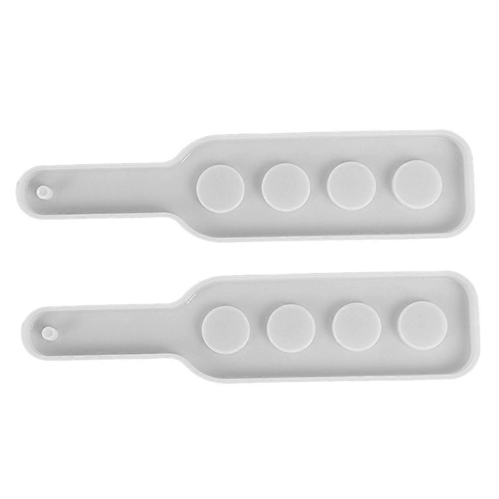 2 stücke Schuss Glas Tablett Form Serviertablett Herstellung Form Diy Kristall Epoxy Form Einfache Diy Form