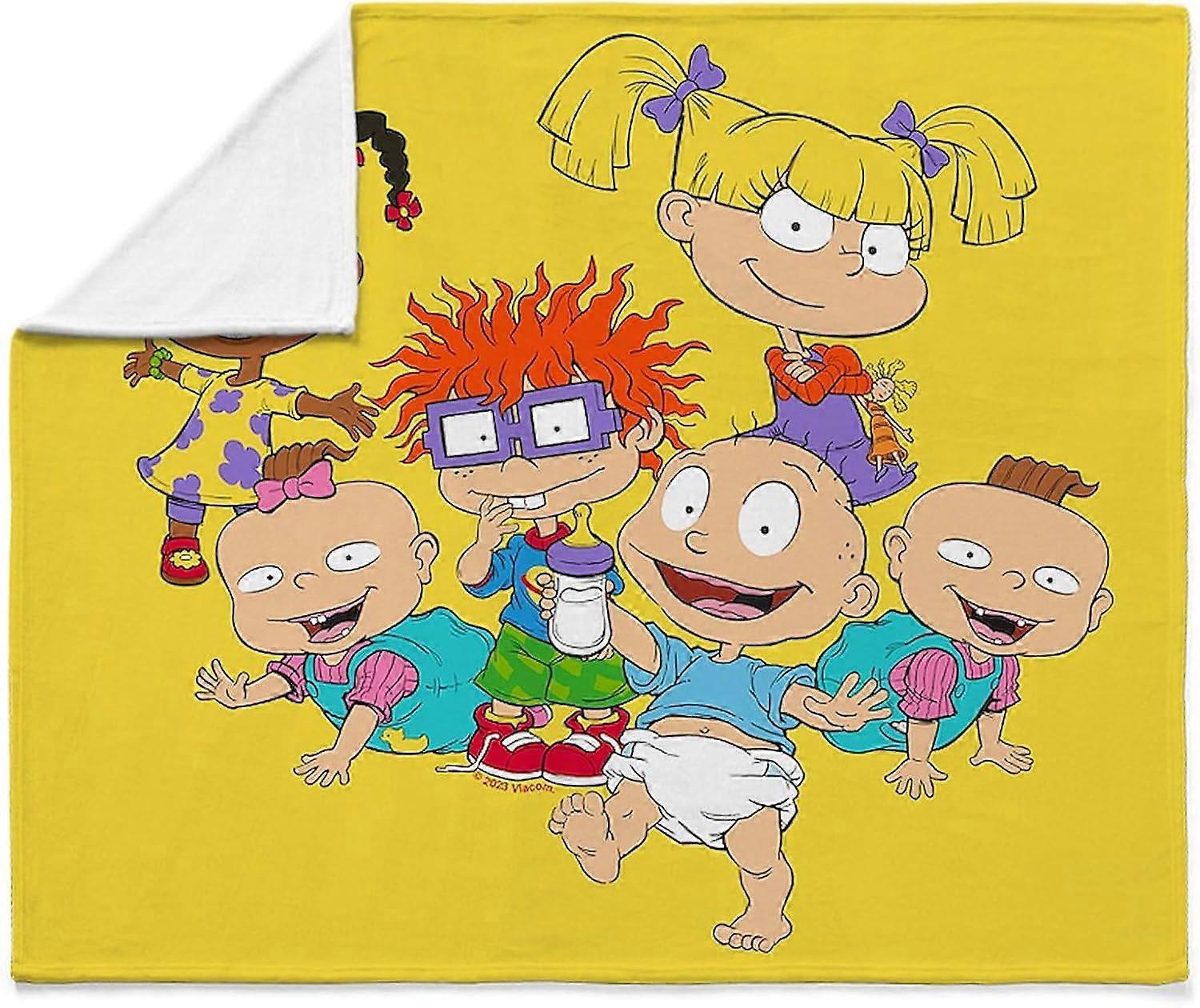 Rugrats Babies Super Soft Plush Throw Blanket