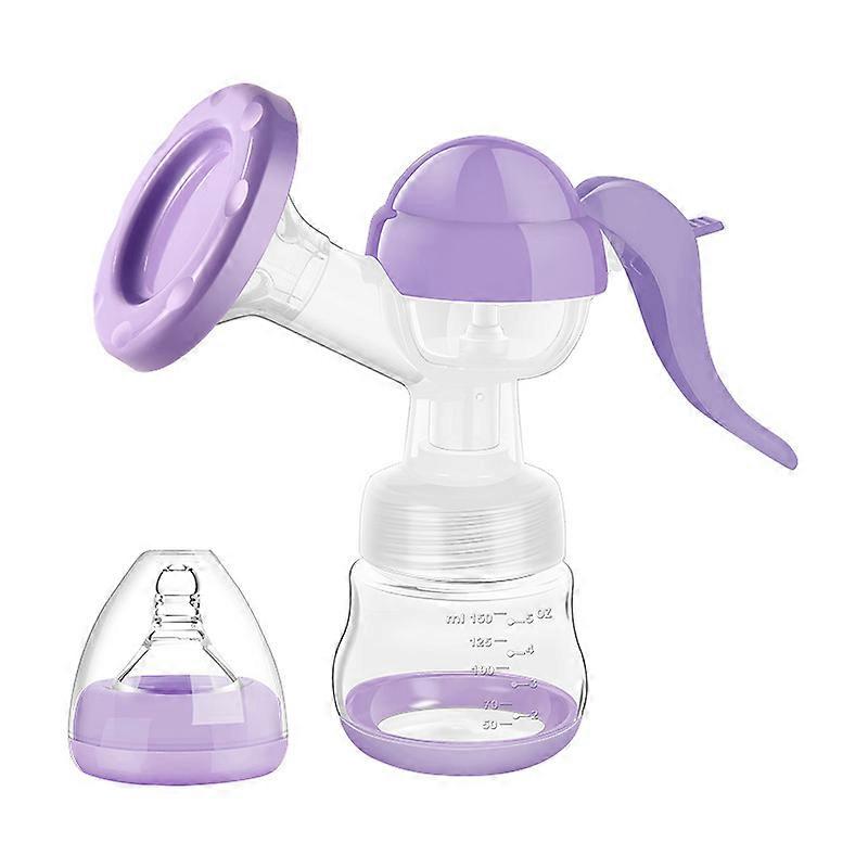 Manual Breast Pump Ry-60090 Purple