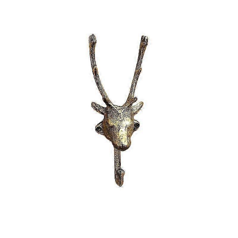 Iron Wall Hanger Deer Head Retro Hanging Hook